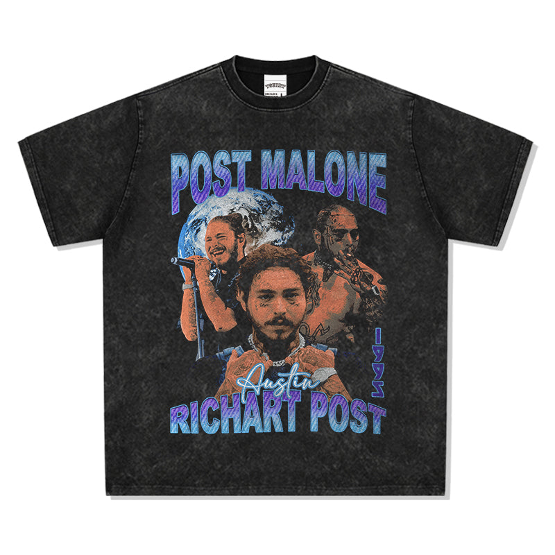 Austin Richard Post By Post Malone Tee - view 3