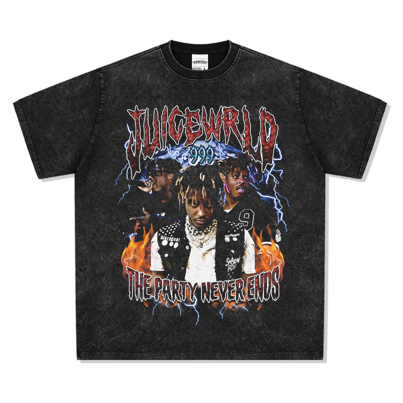 The Party Never Ends By Juice Wrld Tee - view 3