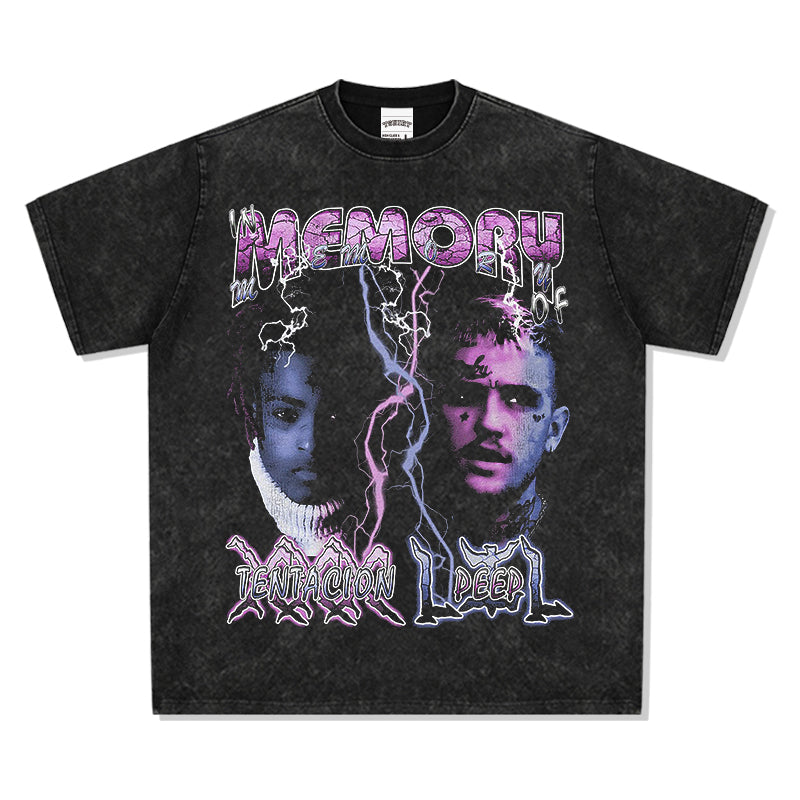Memory By Xxxtentacion & Lil Peep Tee - view 3