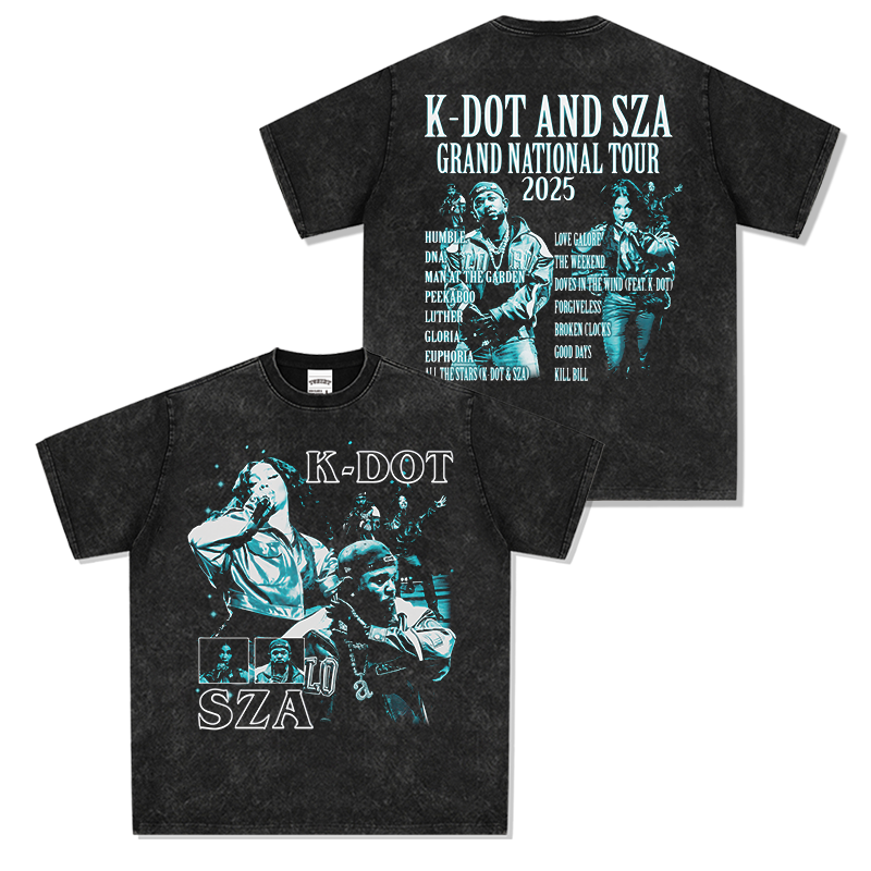 K-Dot and Sza "Grand national Tour 2025" Tee - view 3