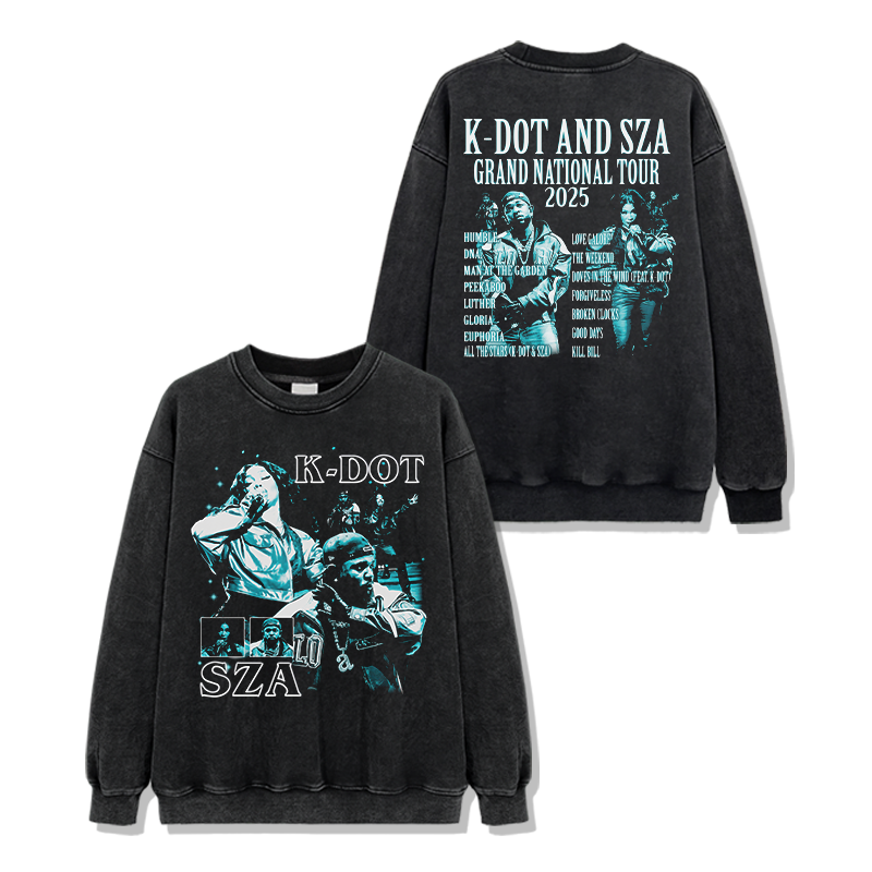K-Dot and Sza "Grand national Tour 2025" Sweatshirt - view 2