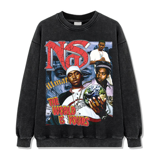 The World Is Yours By Nas Sweatshirt