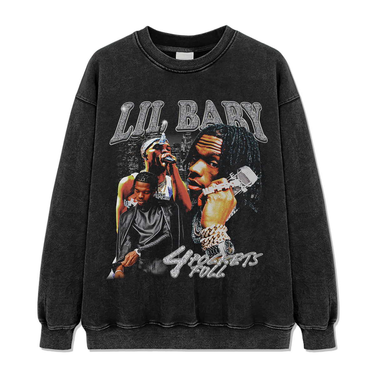 4 Pockets Full By Lil Baby Sweatshirt - view 2