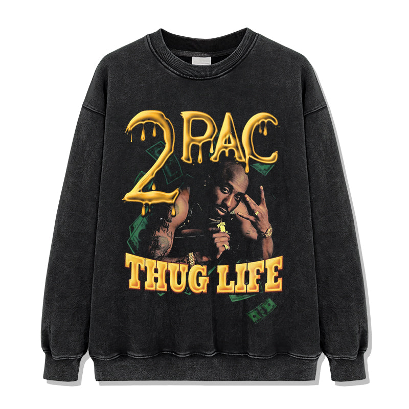 Thug Life By Tupac Shakur Sweatshirt