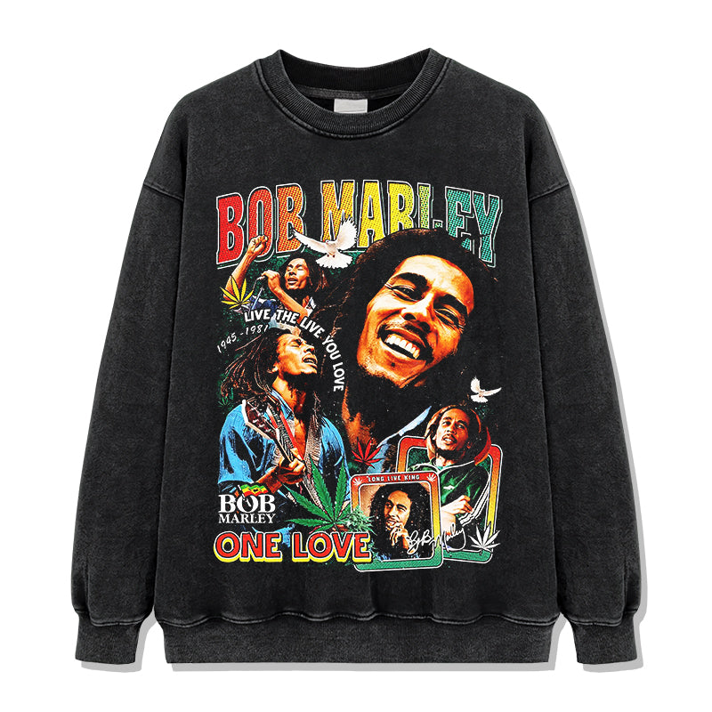 Live The Live You Love By Bob Morley Sweatshirt - view 2