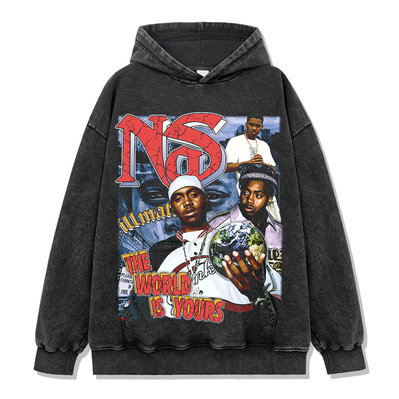 The World Is Yours By Nas Hoodie - view 2