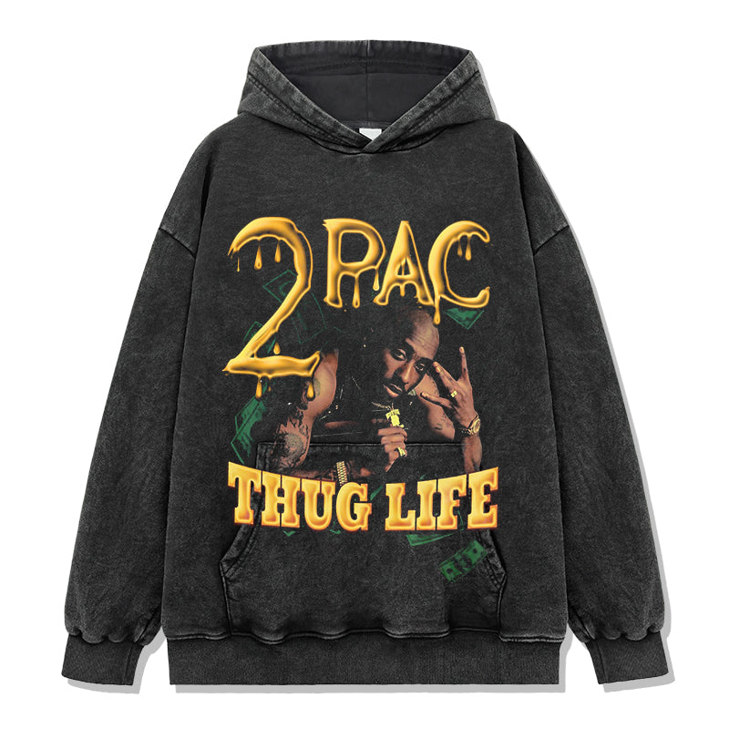 Thug Life By Tupac Shakur Hoodie - view 2