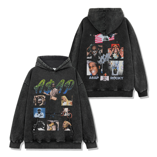 Asap Rocky Back Design Hoodie - view 2