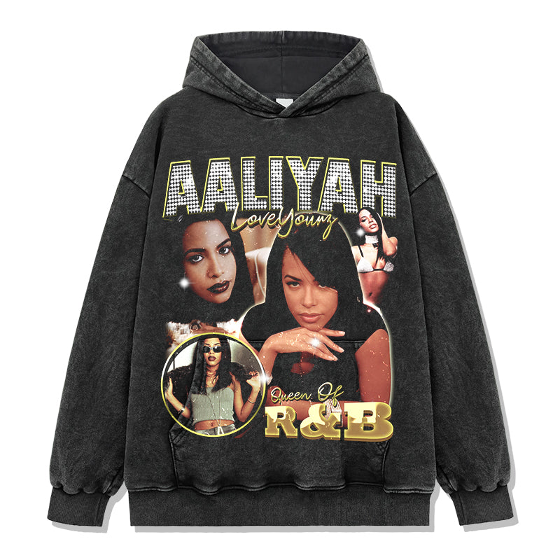 Love Yours By Aaliyah Hoodie - view 2