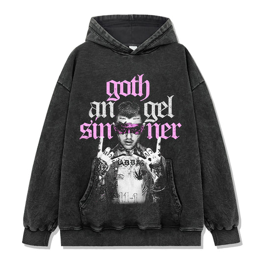 Goth Angel Sinner By Lil Peep Hoodie