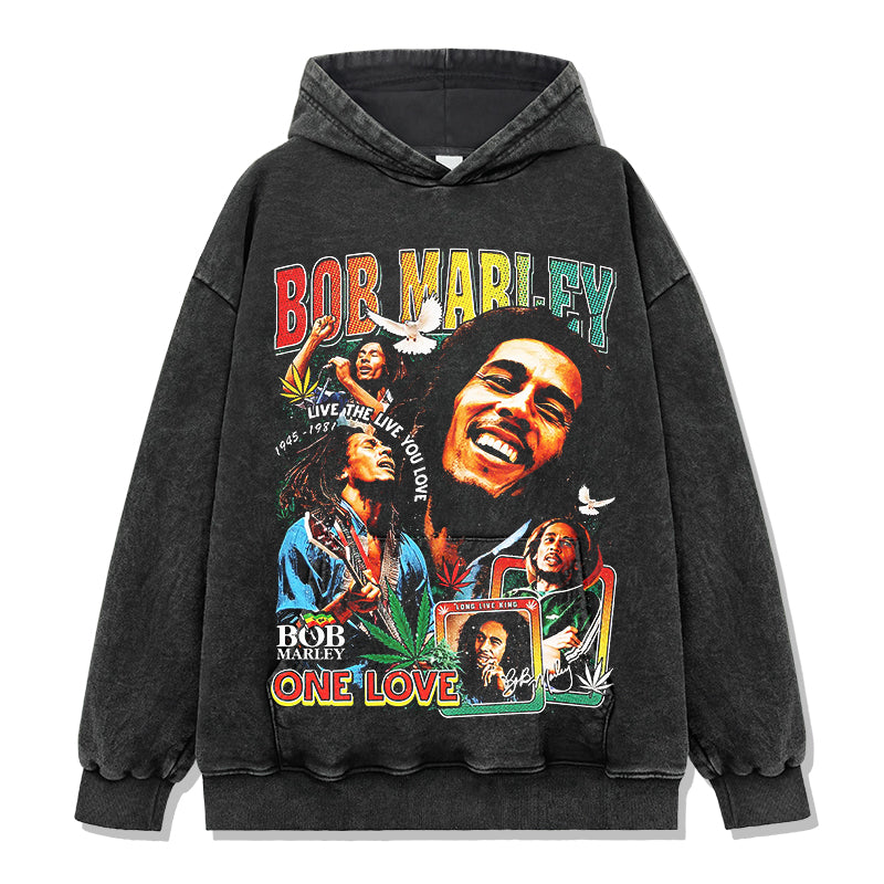 Live The Live You Love By Bob Morley Hoodie