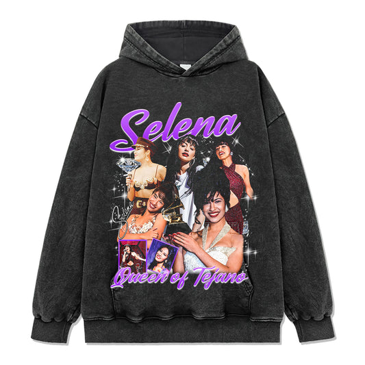 Queen Of Tejano By Selena Hoodie