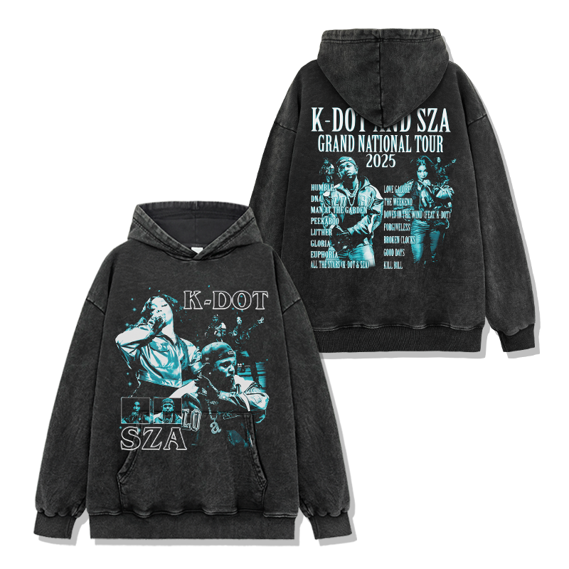K-Dot and Sza "Grand national Tour 2025" Hoodie - view 2