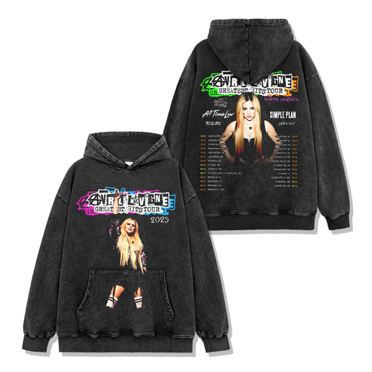 Avril Lavigne "Greatest Hits Tour 2025" Hoodie