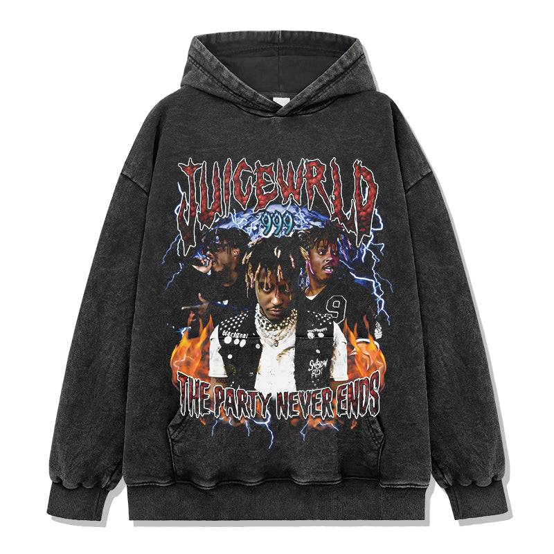 The Party Never Ends By Juice Wrld Hoodie - view 2