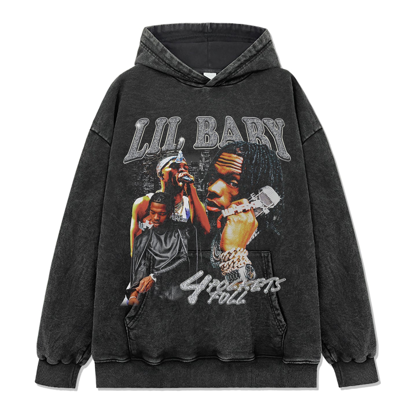 4 Pockets Full By Lil Baby Hoodie - view 2