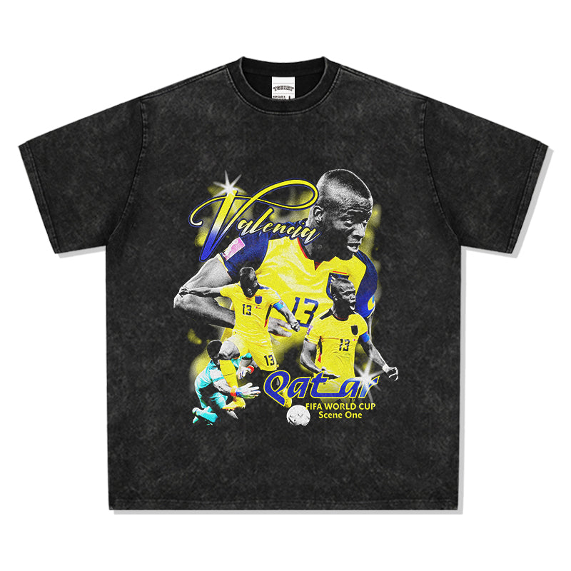 Valencia "Qatar fifa world cup" Tee - view 3