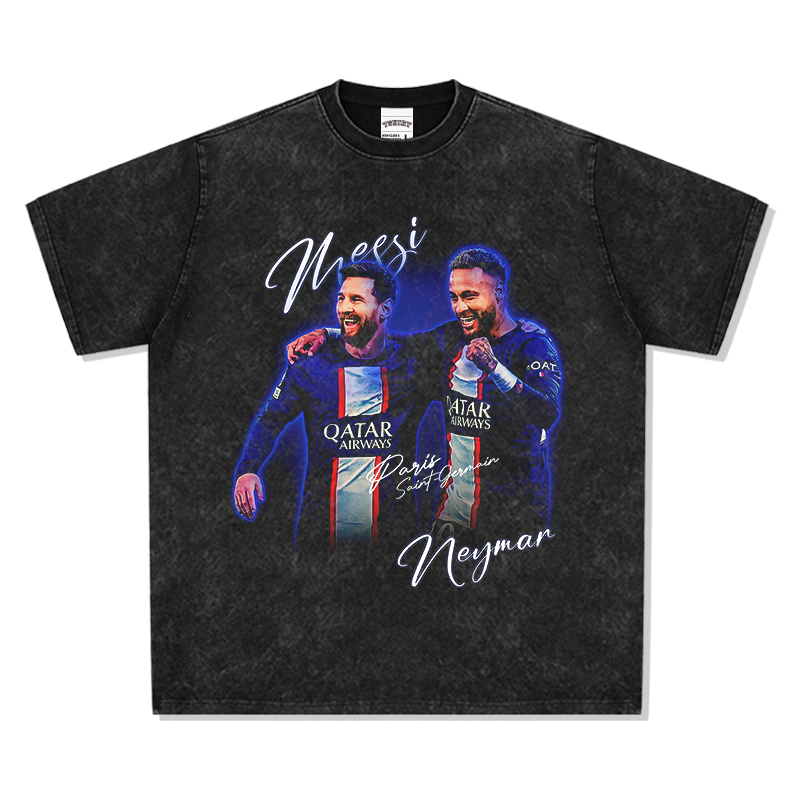 Messi, Neymar "Paris Saint-Germain" Tee - view 3