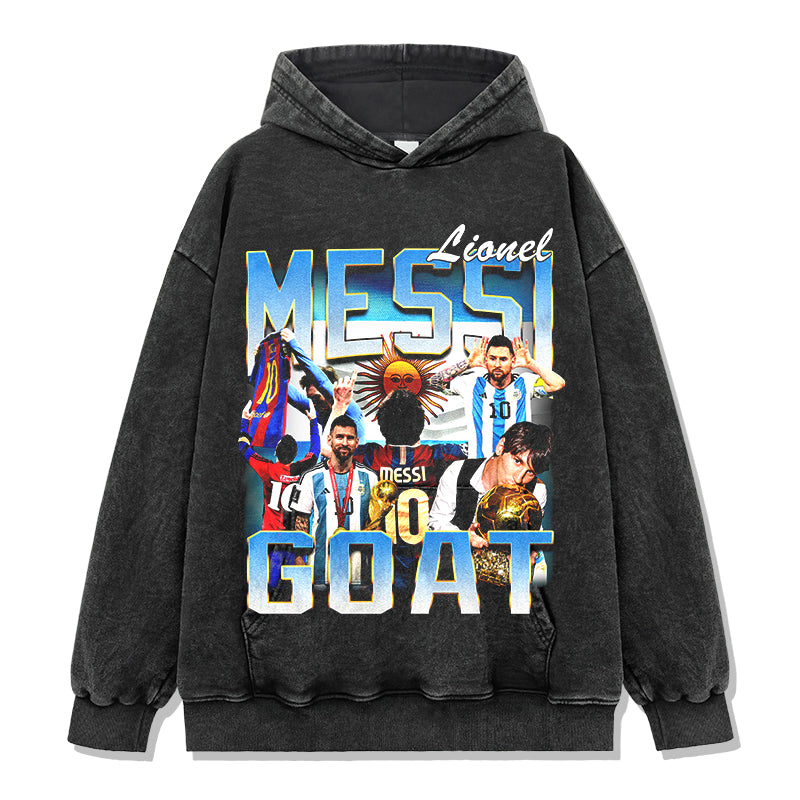Lionel Messi “GOAT” Hoodie - view 2