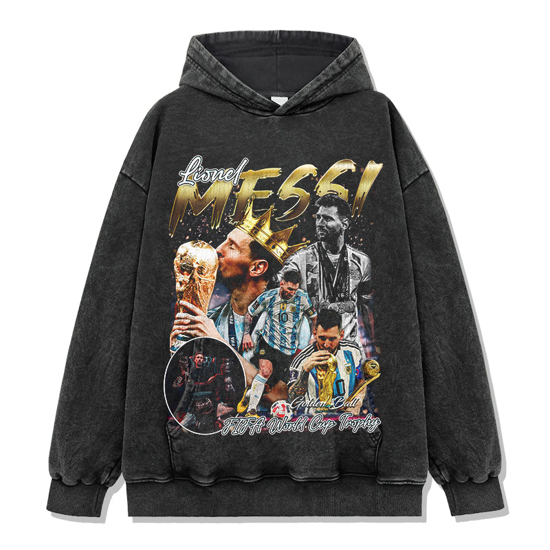 Lionel Messi "Golden Ball" Hoodie - view 2