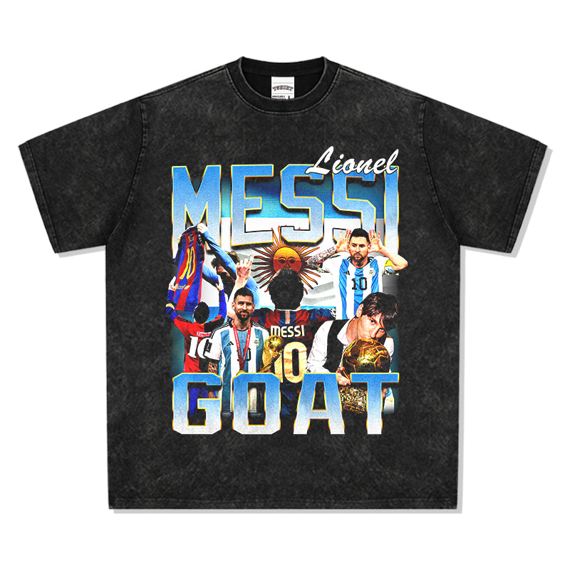 Lionel Messi “GOAT” Tee - view 3