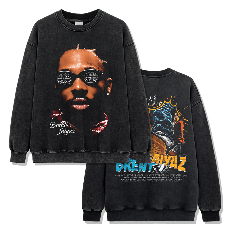 Larger than Life By Brent Faiyaz Sweatshirt - view 2