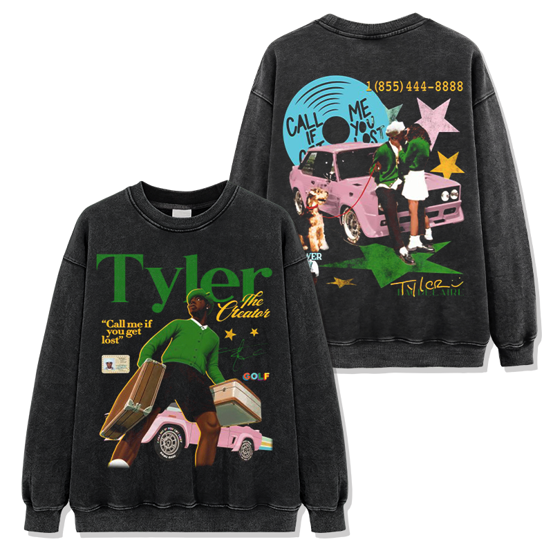 Tyler The Creator “Iygl” Sweatshirt tribute tee in heavyweight cotton