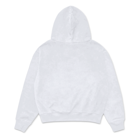 Custom Print Hoodie — White back