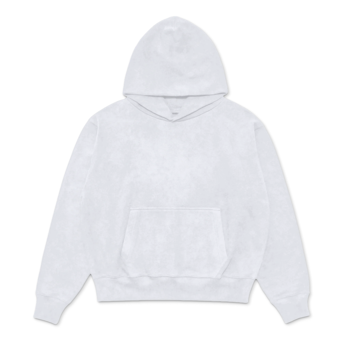 Custom Print Hoodie — White front