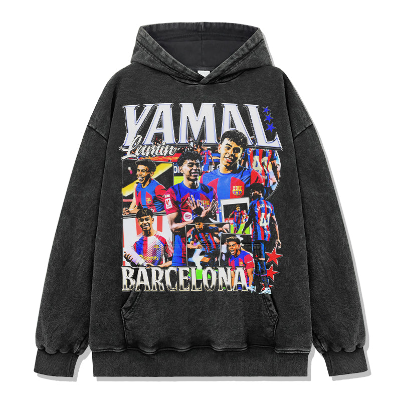 Lamine Yamal Barcelona Hoodie - view 3
