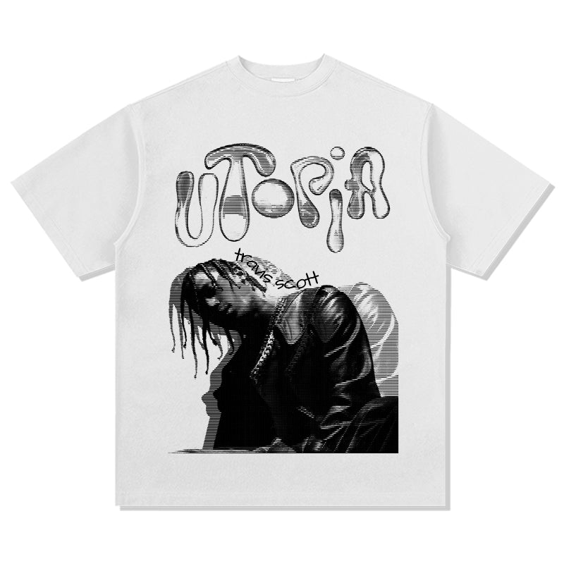 Travis Scott Tee tribute tee in heavyweight cotton