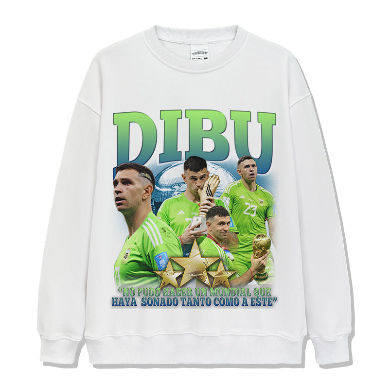 Dibu "No Pudo Haber Un MunDial Que Haya Sonado Tanto Como A Este" Emiliano Martínez Sweatshirt - view 3