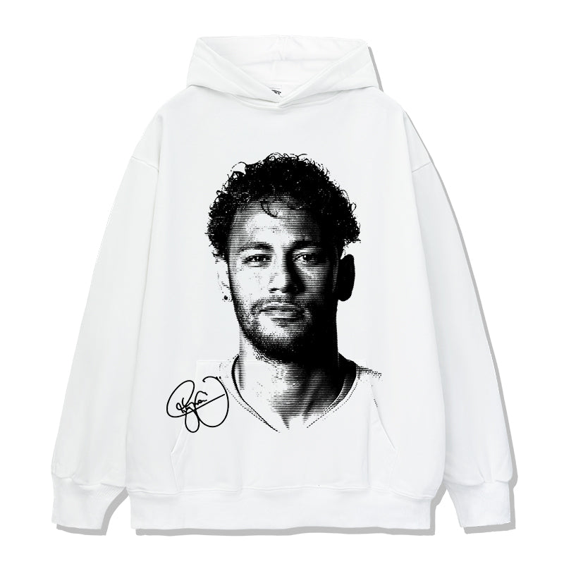 Neymar "Signature" Hoodie tribute hoodie in heavyweight cotton