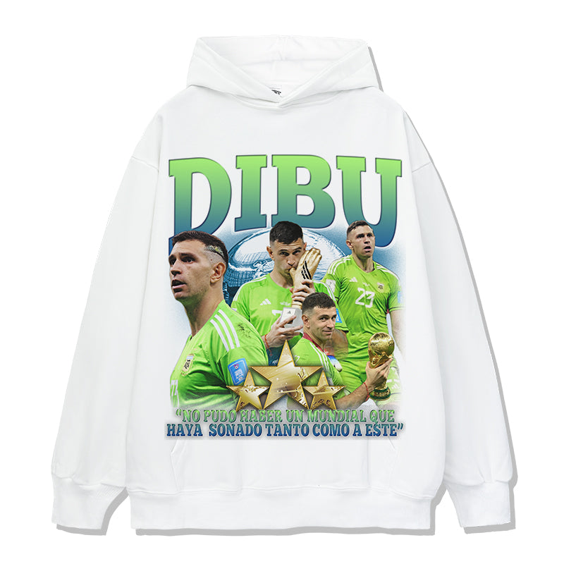 Dibu "No Pudo Haber Un MunDial Que Haya Sonado Tanto Como A Este" Emiliano Martínez Hoodie - view 3