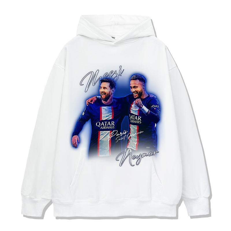 Messi, Neymar "Paris Saint-Germain" Hoodie