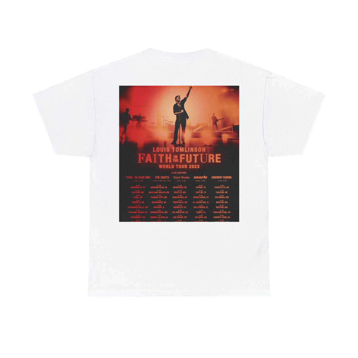 Louis Tomlinson "faith in the future" Tee - 6ixmerchandise
