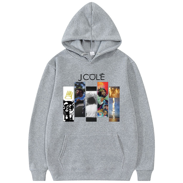 J Cole Hoodie Oversized - 6ixmerchandise
