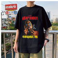 Asap Rocky Graphic Printed T shirt Oversized Unisex - 6ixmerchandise