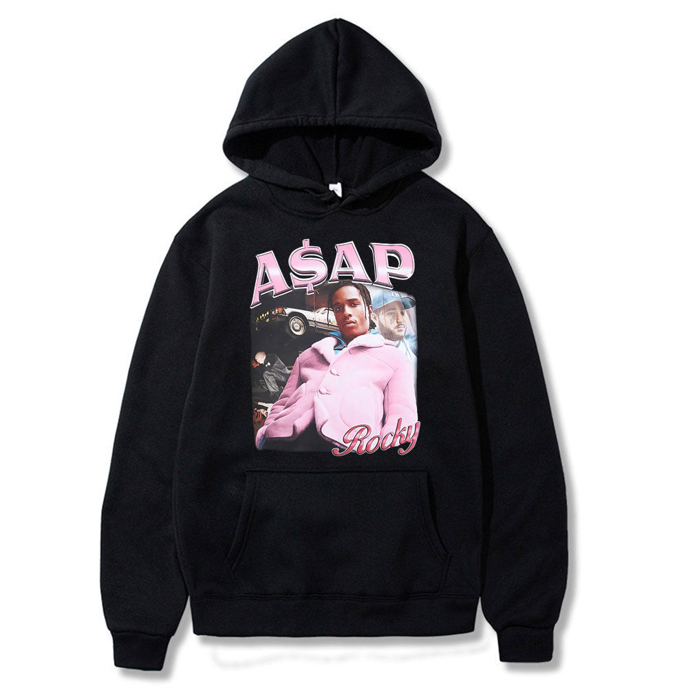 Asap Rocky Hoodies Vintage Pullover - 6ixmerchandise