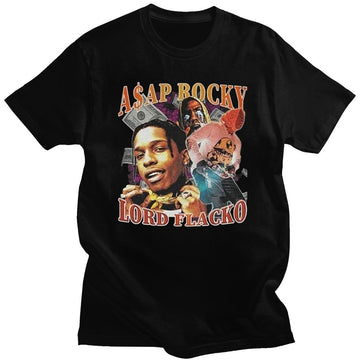 Asap Rocky Streetwear T shirt - 6ixmerchandise