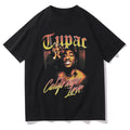 Rapper Tupac T Shirt Hip Hop Loose Oversized - 6ixmerchandise