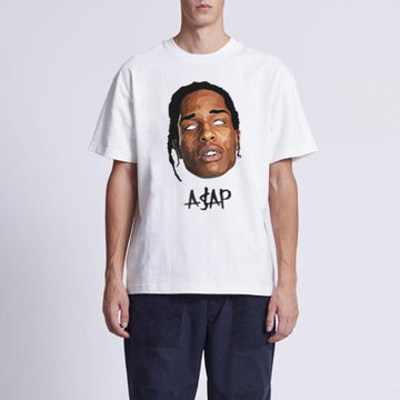 ASAP Rocky T shirts Loose Casualwear - 6ixmerchandise