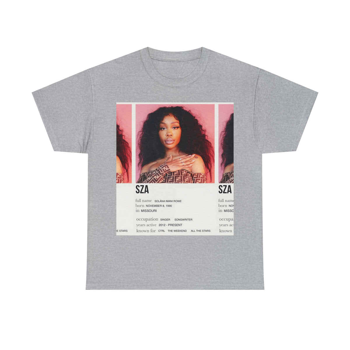 SZA- All The Stars T-shirt - 6ixmerchandise