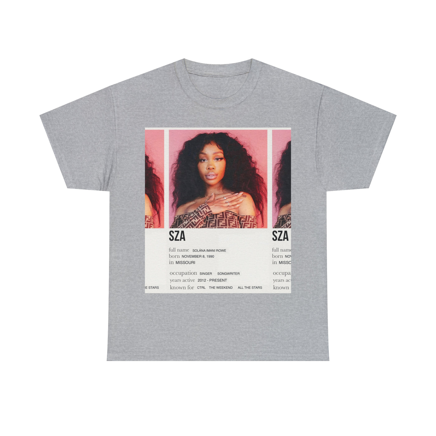 SZA- All The Stars T-shirt - 6ixmerchandise