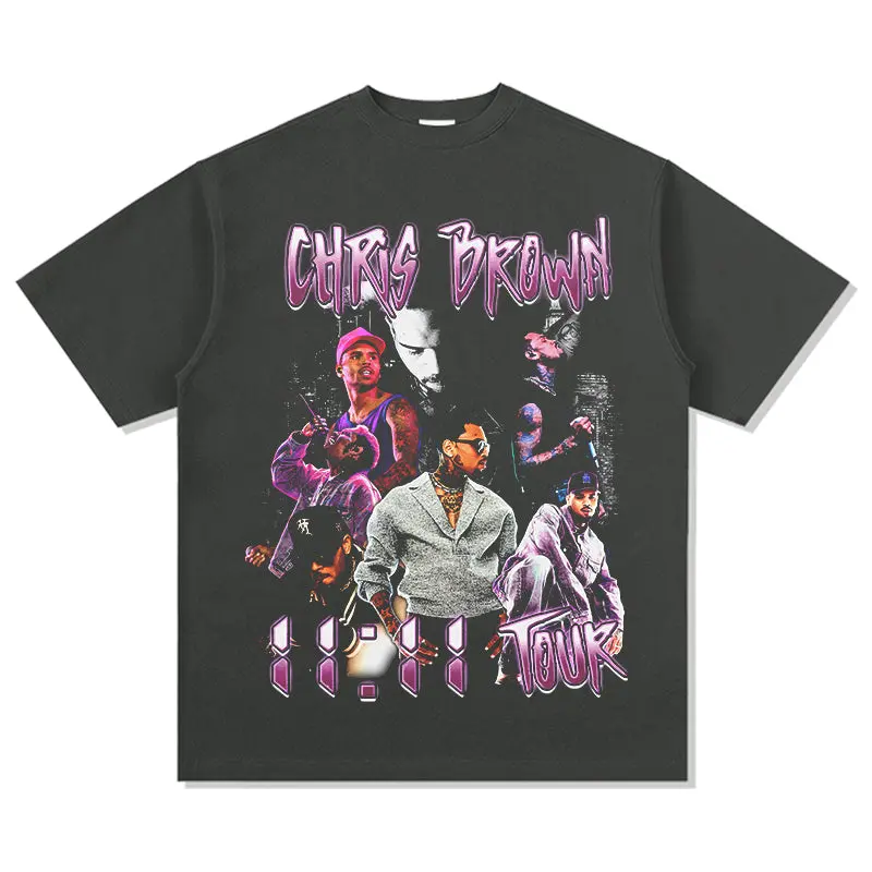 11:11 TOUR By chris brown TEE - view 2