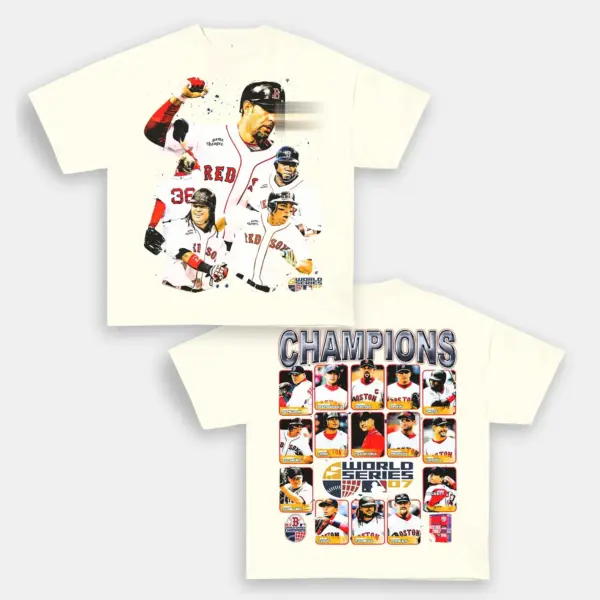 2007 World Series Champions Boston Red Sox Graphic Tee