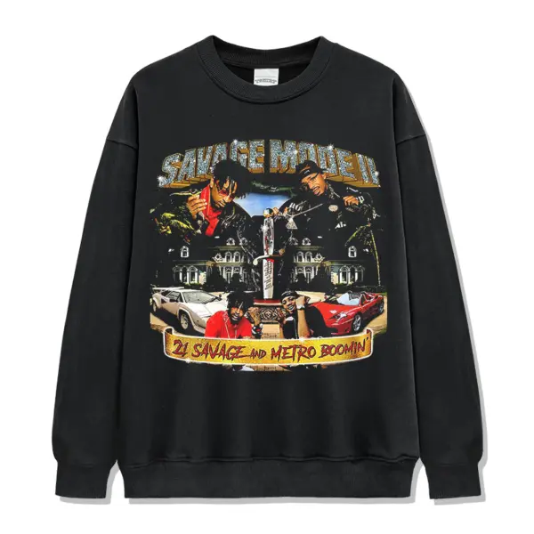 21 Savage x Metro Boomin Sweatshirt