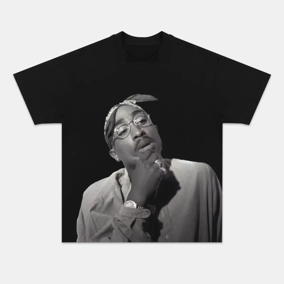 2Pac All Eyez On Me Vintage Graphic Tee — product image 3