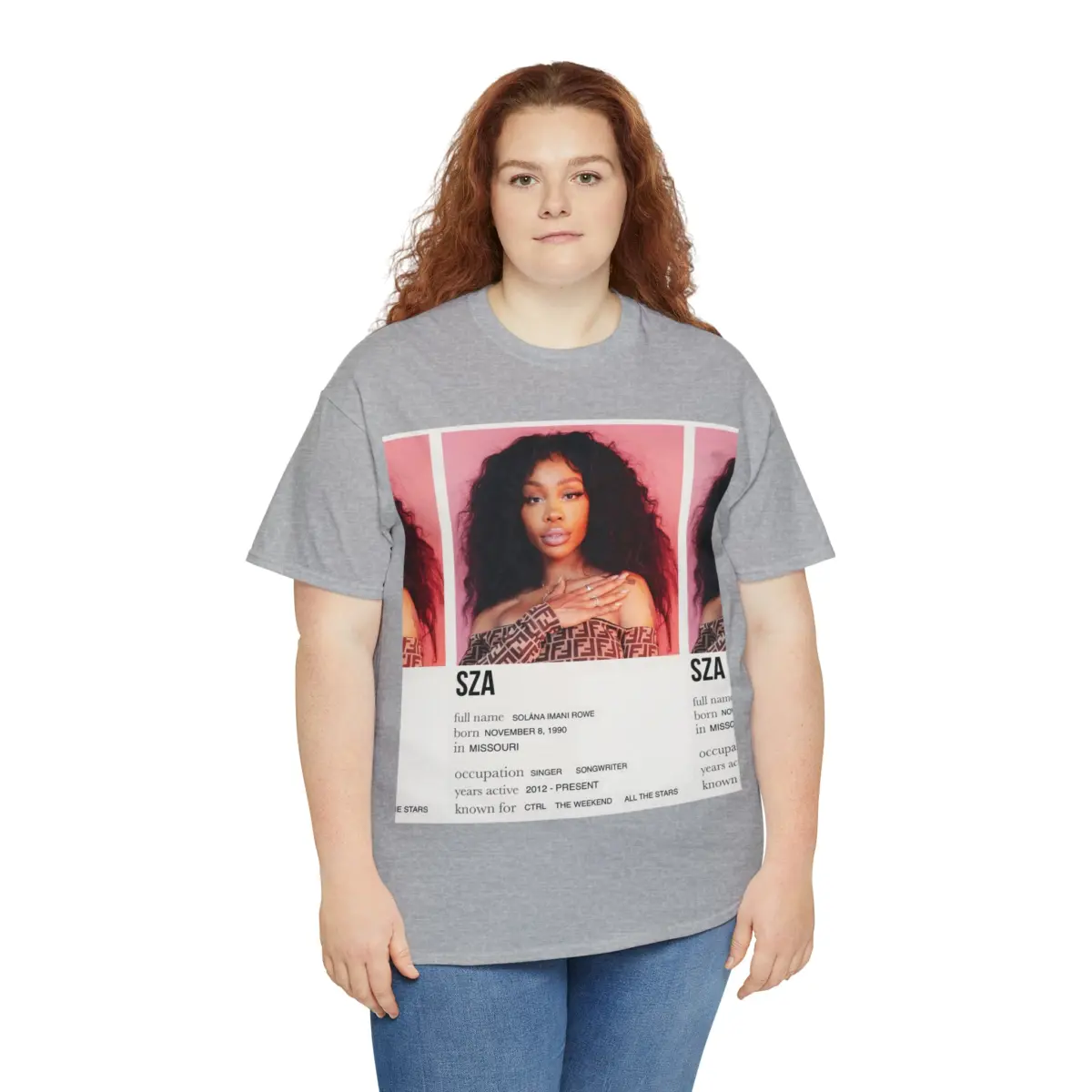 SZA- All The Stars T-shirt - 6ixmerchandise
