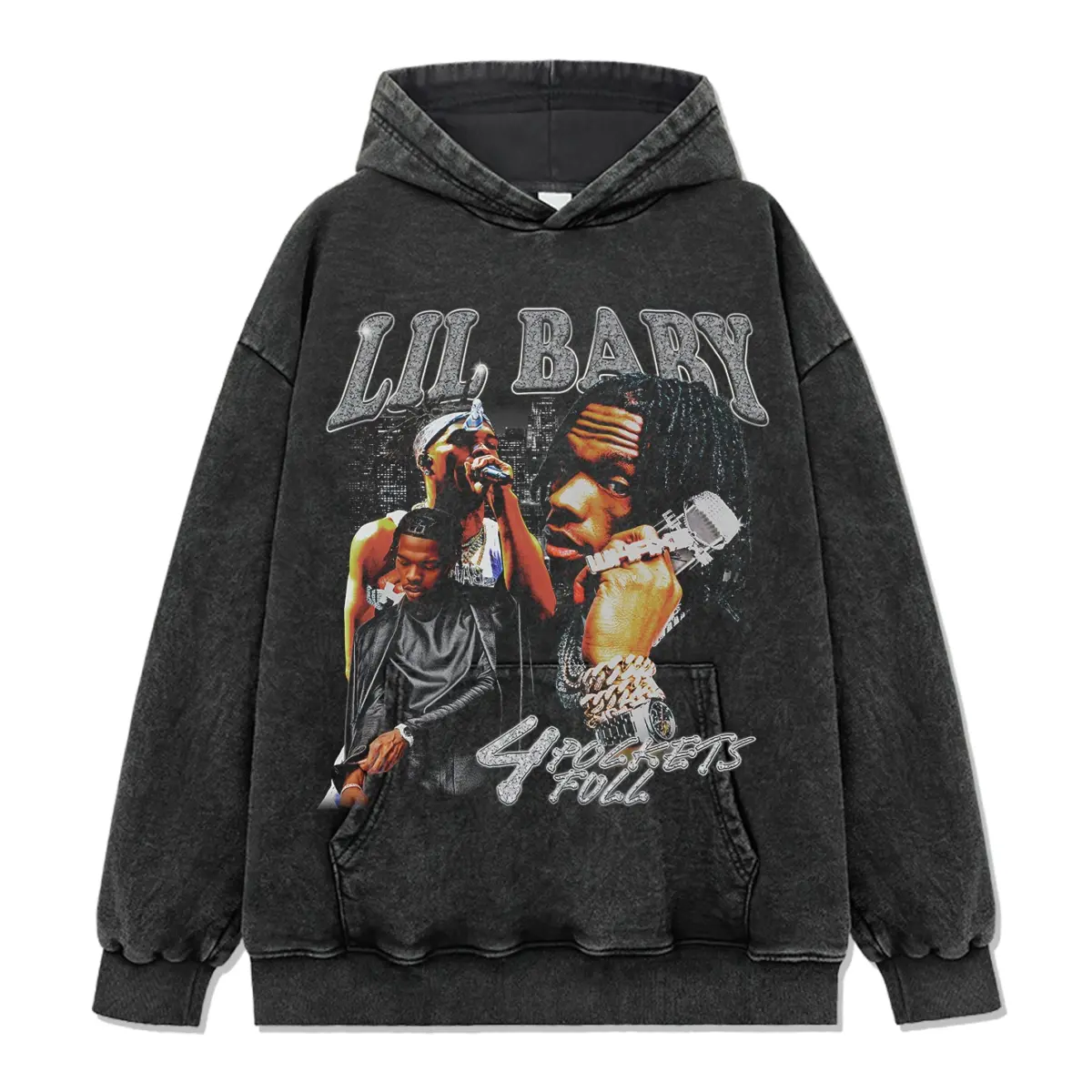 4 Pockets Full By Lil Baby Hoodie - view 2
